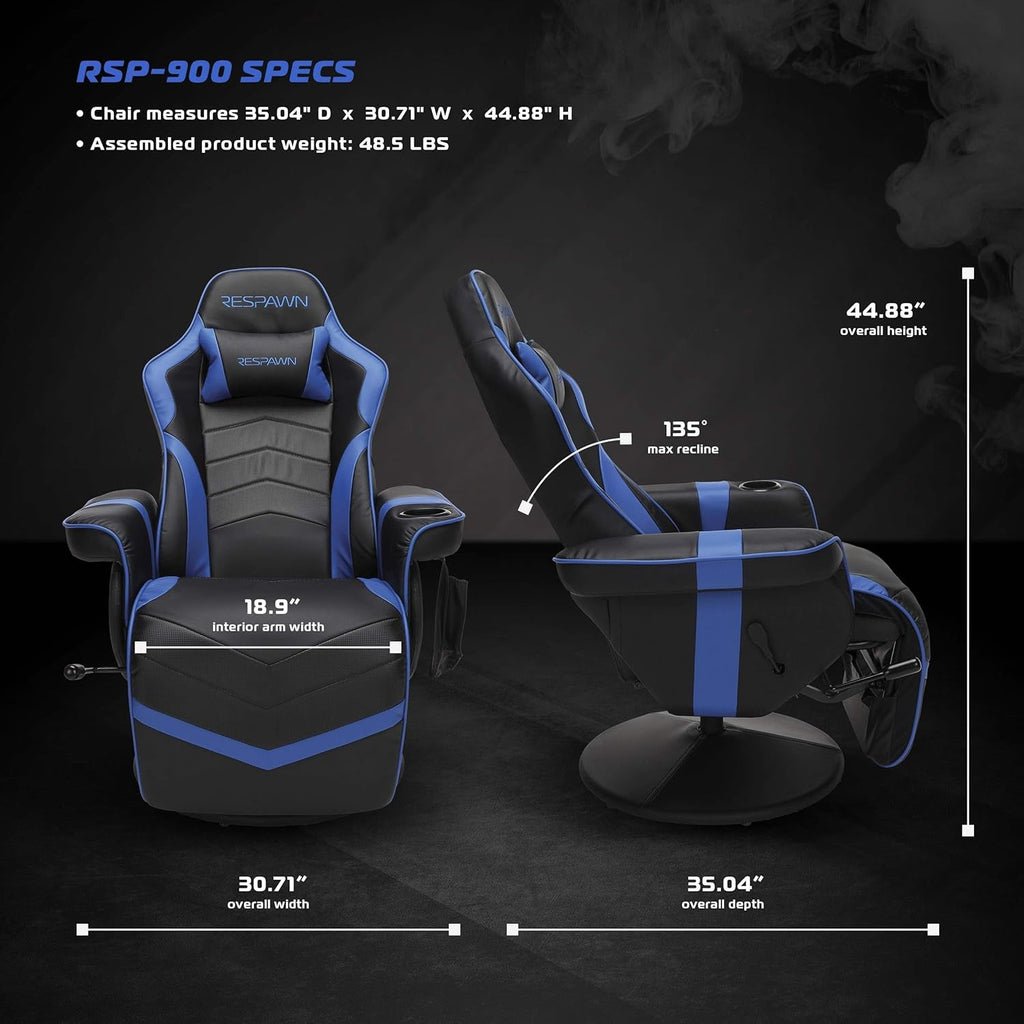 900 Gaming Recliner - Video Games Chair