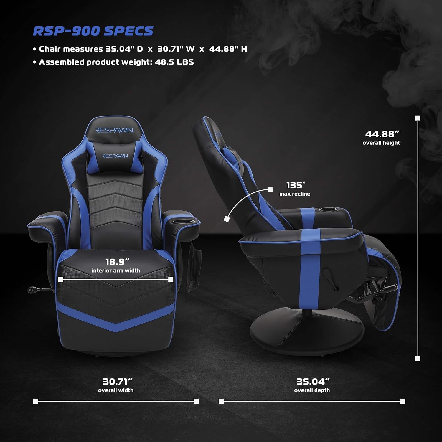 900 Gaming Recliner - Video Games Chair